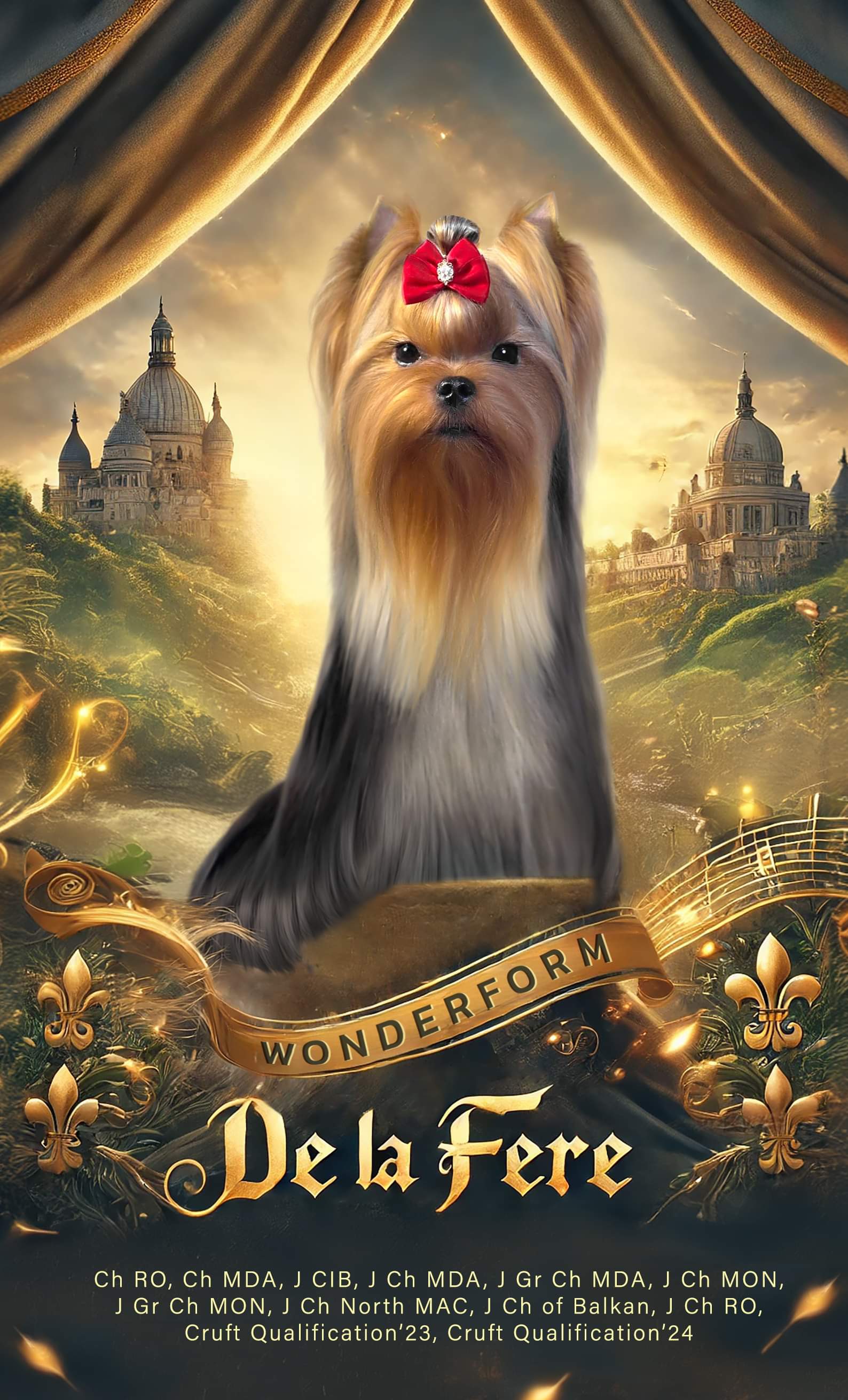  WONDERFORM DE LA FERE — Labaza DogPedigree YorkshireTerrier